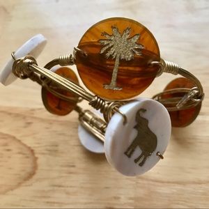 Bourbon & Bowties / Moon And Lola Tortoise Palm & Elephant Bangle Bracelets 🌴🐘